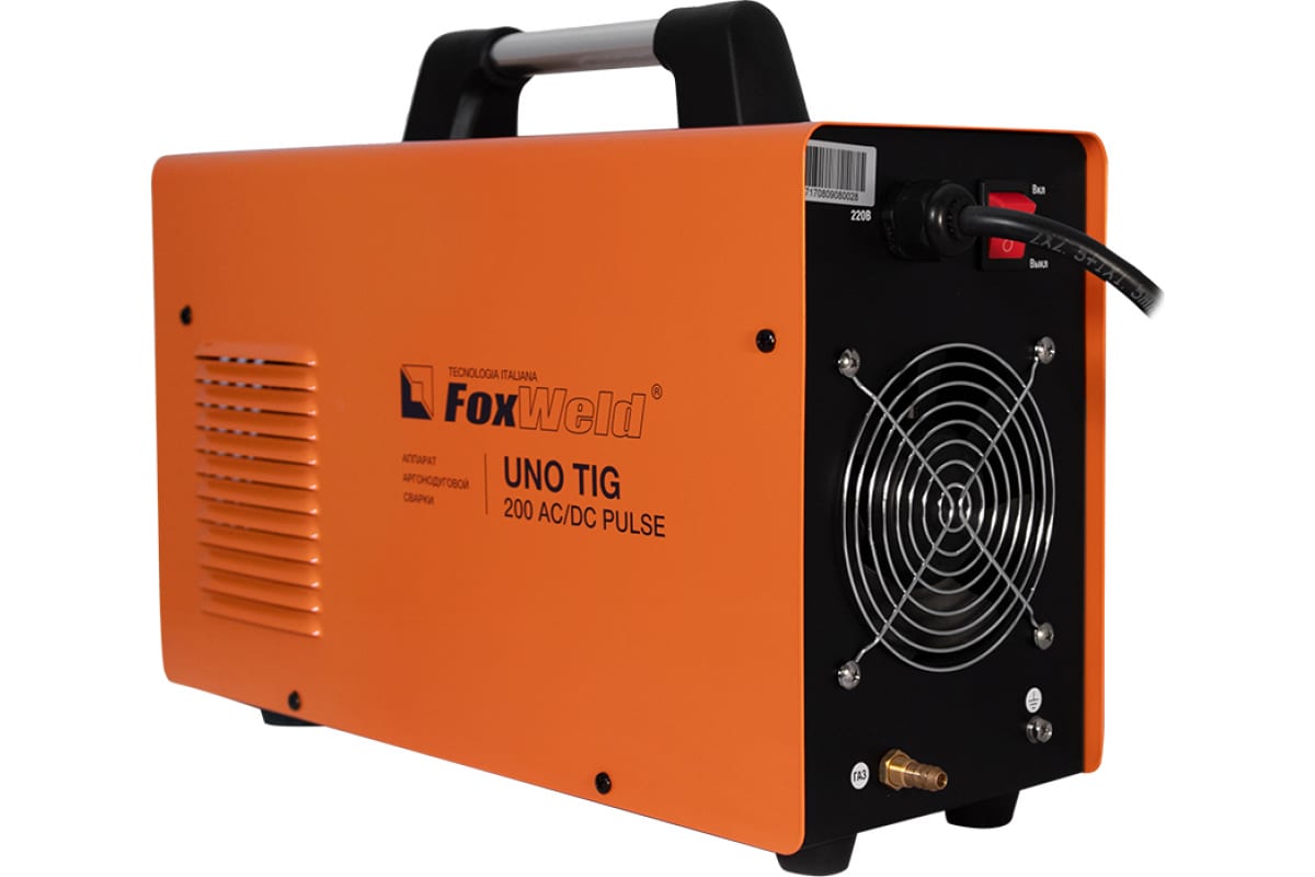 Аппарат аргонодуговой сварки Foxweld UNO TIG 200 AC/DC PULSE 7170