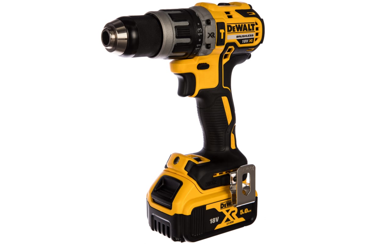 Бесщеточная ударная дрель-шуруповерт DeWalt DCD796P2