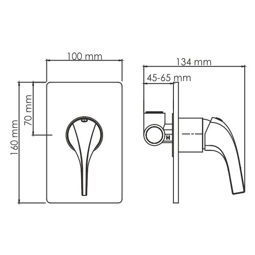 Душевой набор WasserKRAFT Sauer A71183 золото