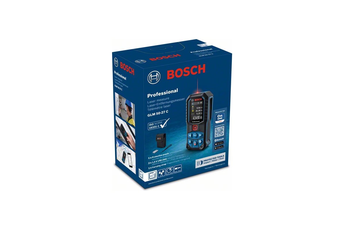 Дальномер Bosch GLM 50-27 C 0601072T00