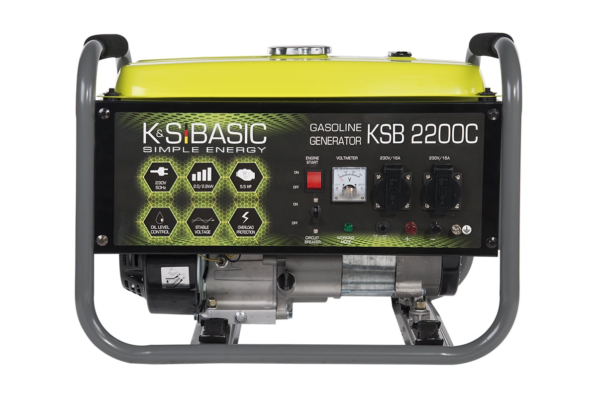 Бензиновый генератор K&S BASIC KSB 2200C