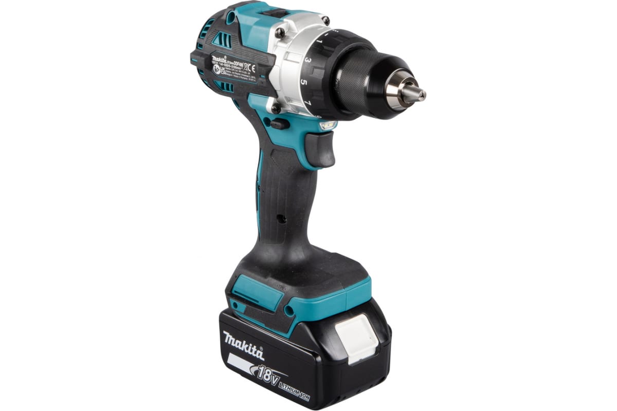 Аккумуляторная дрель-шуруповерт Makita LXT BL DDF486RT