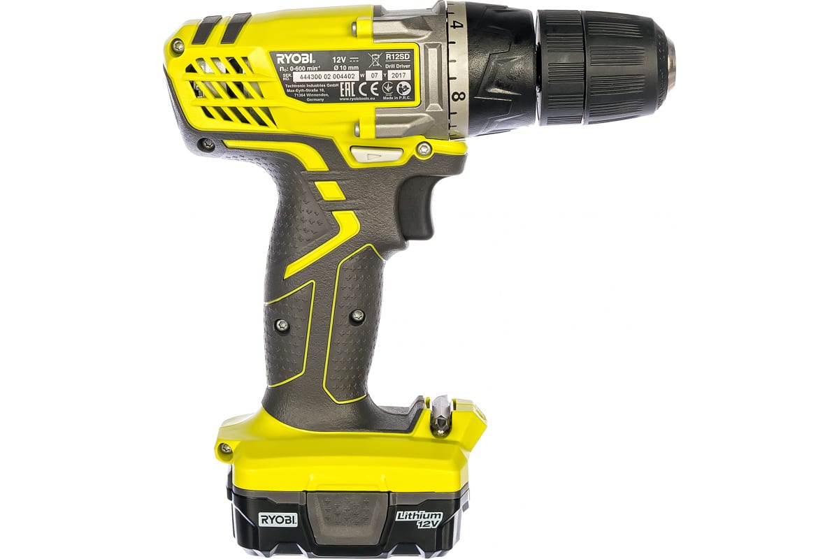 Дрель-шуруповерт Ryobi R12SD-LL13S 5133002323