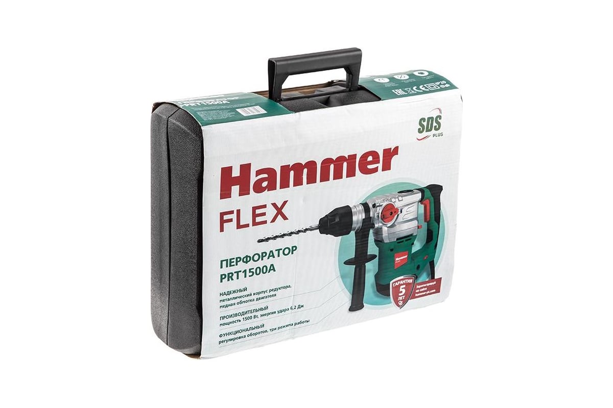 Перфоратор Hammer Flex PRT1500A 514129