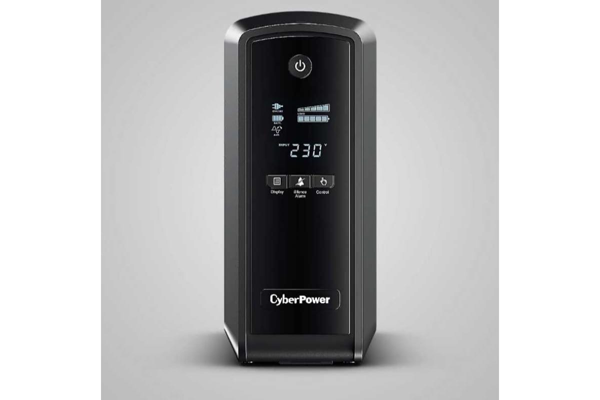 Источник бесперебойного питания Cyberpower Line-Interactive 1300VA/780W USB/RS-232/RJ11/45 6 EURO CP1300EPFCLCD