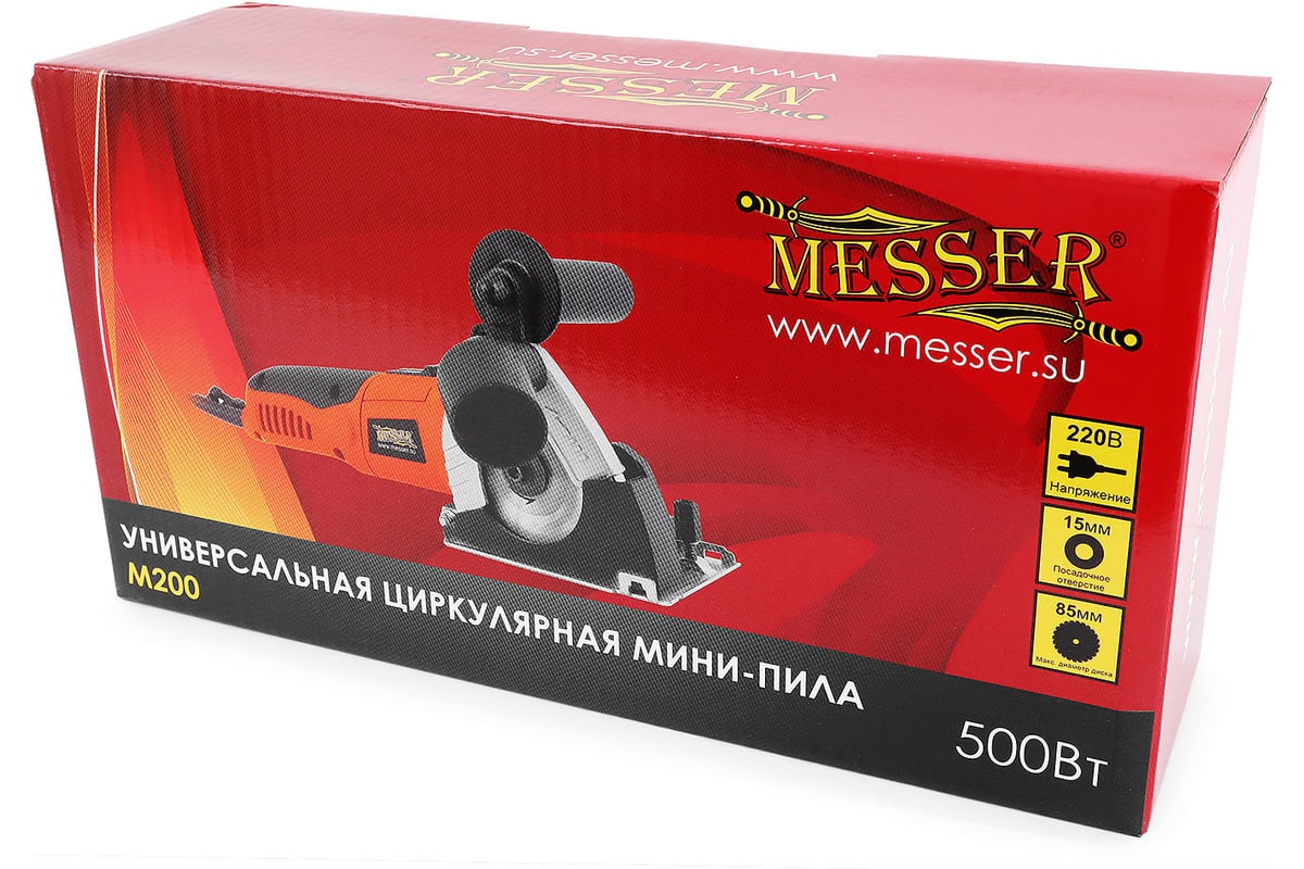 Циркулярная мини-пила Messer M200 10-40-200