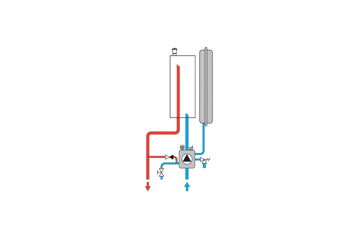 Электрический настенный котел Ferroli Tor 12kW GCJO20YA