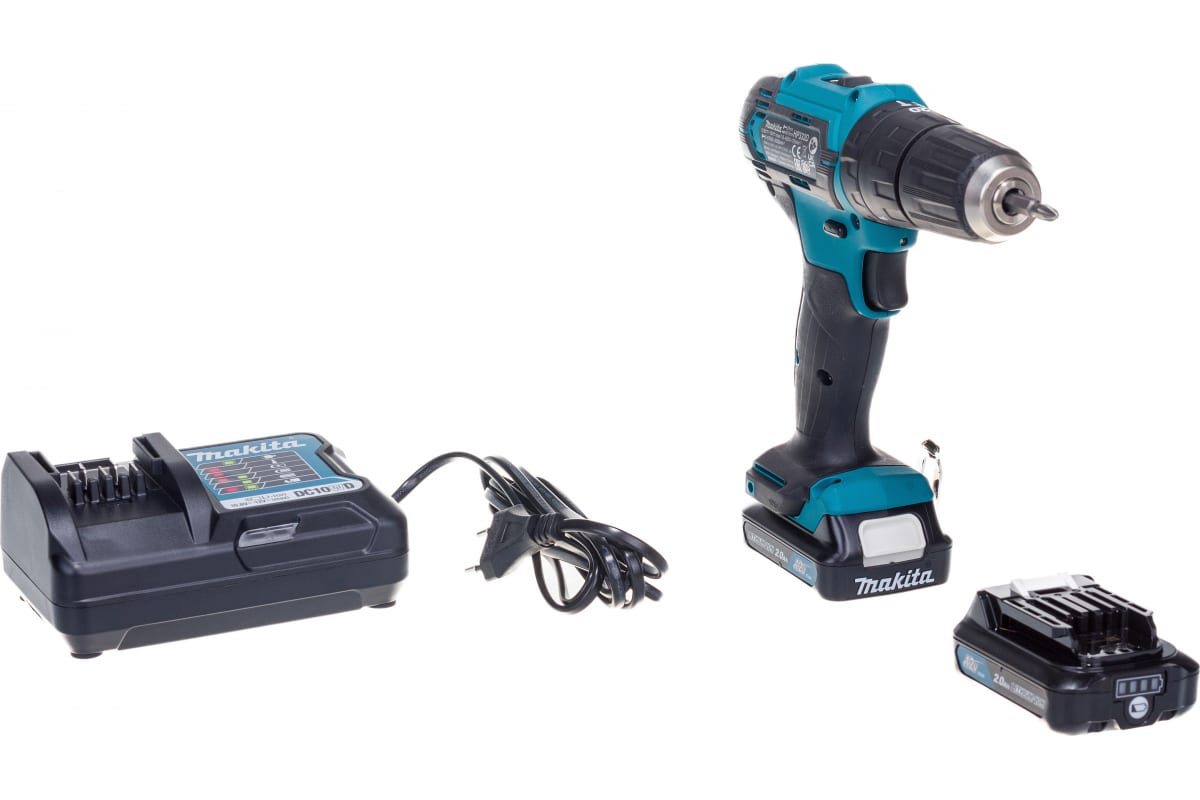 Аккумуляторная дрель-шуруповерт Makita HP333DWAE