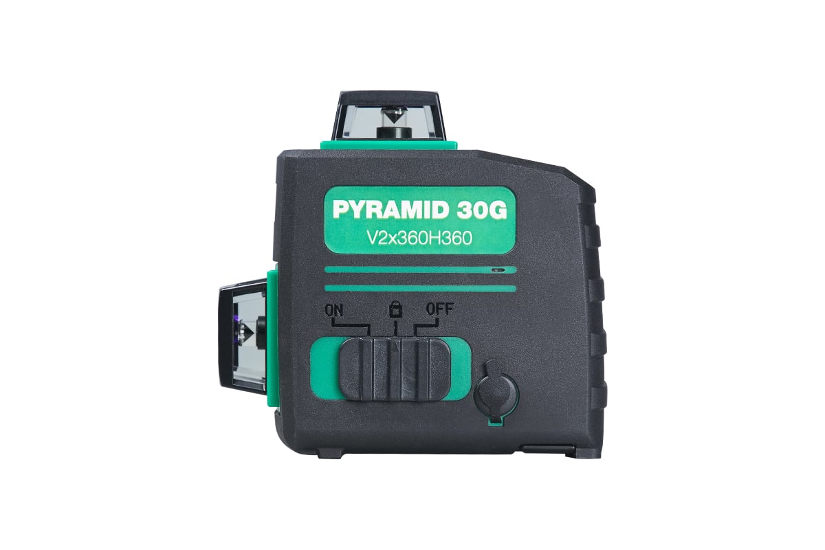 Лазерный уровень с зеленым лучом Fubag 3D Pyramid 30G V2x360H360 41197