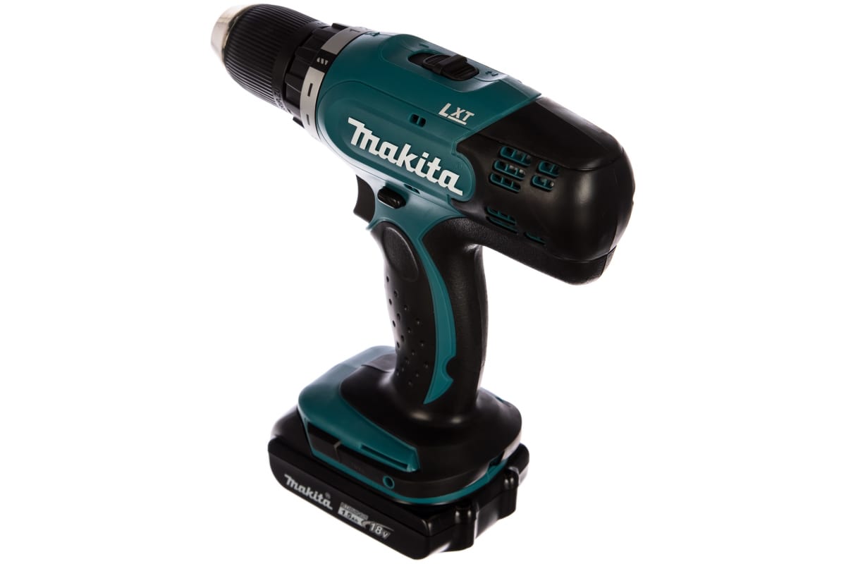 Аккумуляторная дрель-шуруповерт Makita LXT DDF453SYE