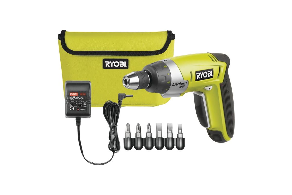 Аккумуляторная отвертка Ryobi CSD4107BG 5133000139