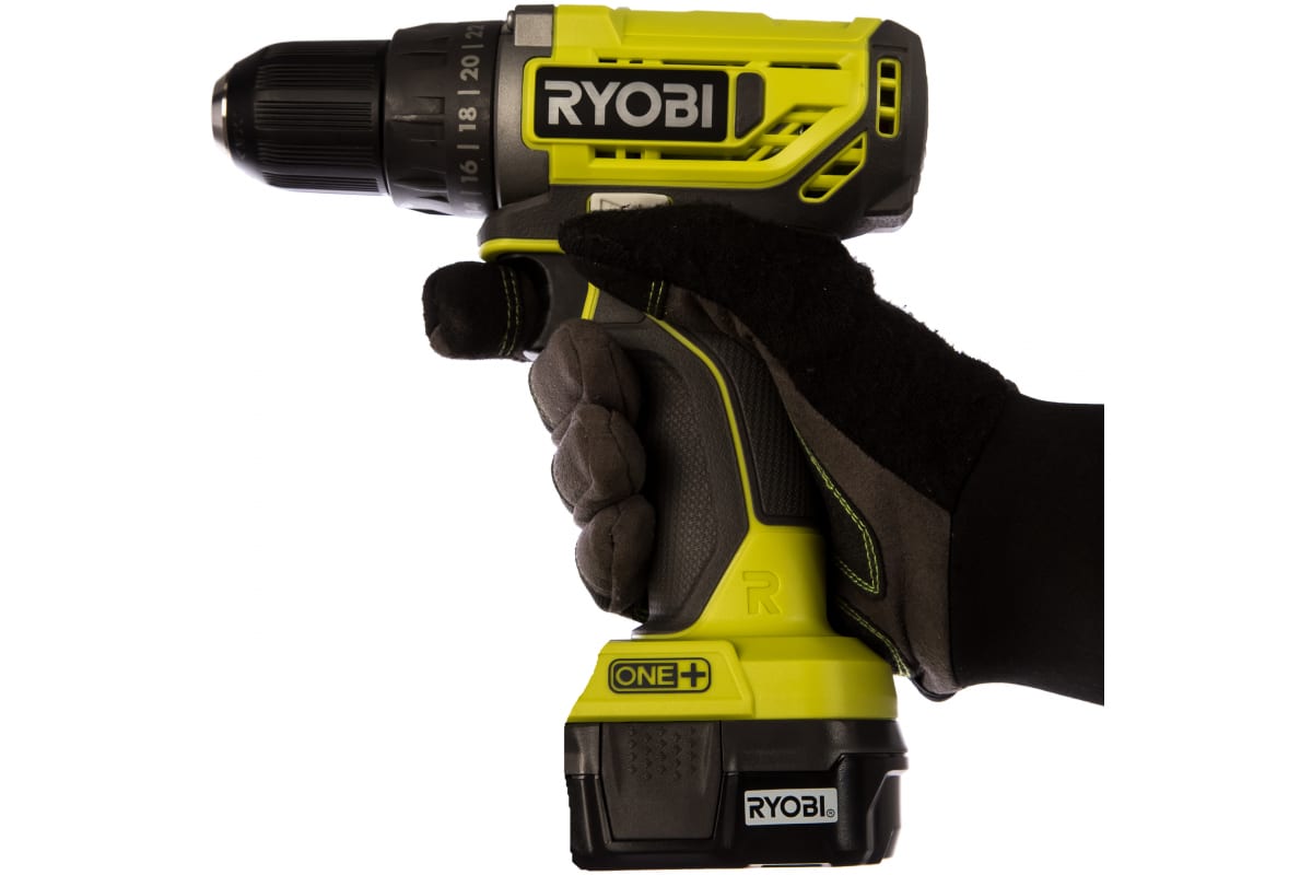 Дрель-шуруповерт Ryobi ONE+ R18DD2-213S 5133004374