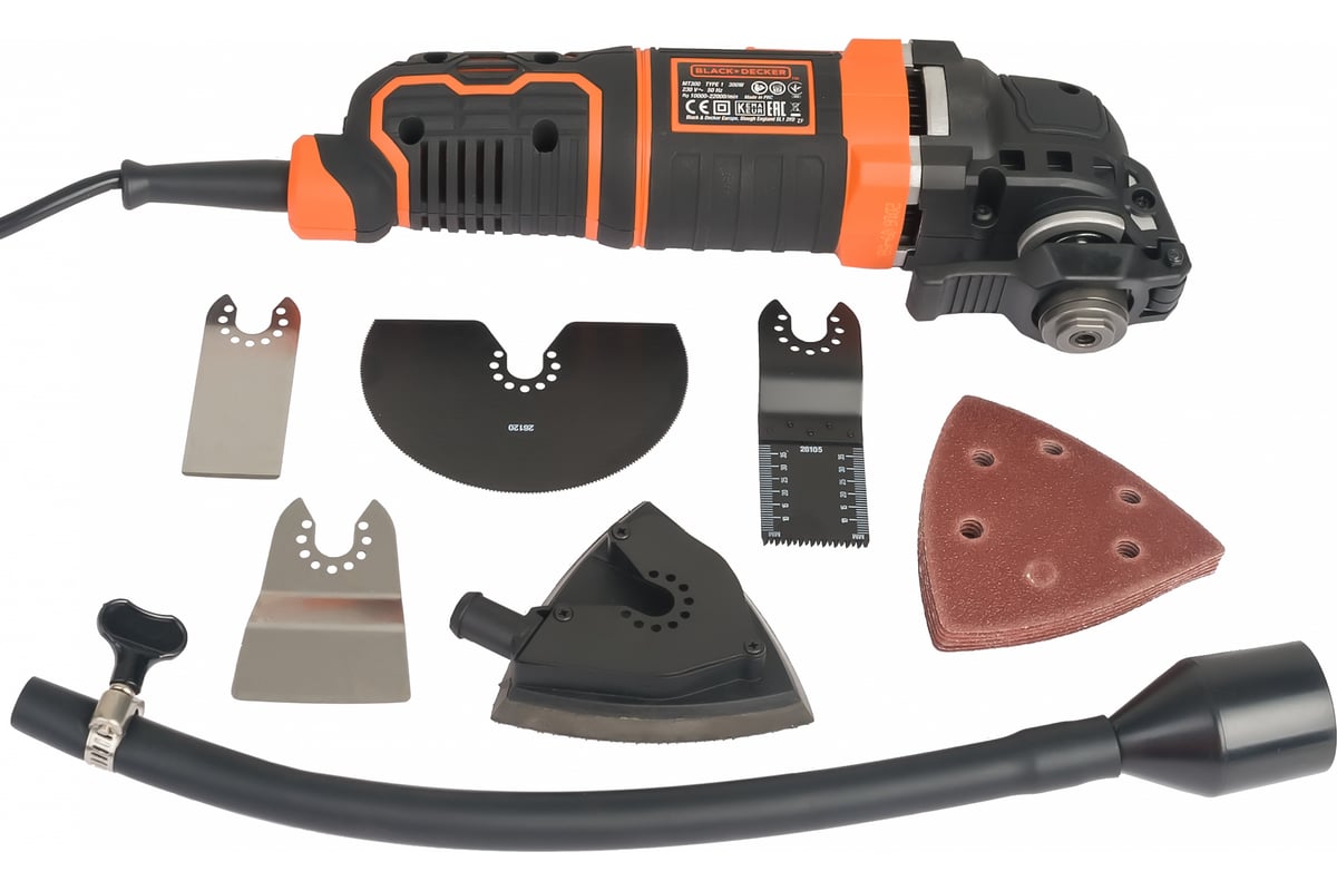 Многофункциональный инструмент Black&Decker MT 300 KA