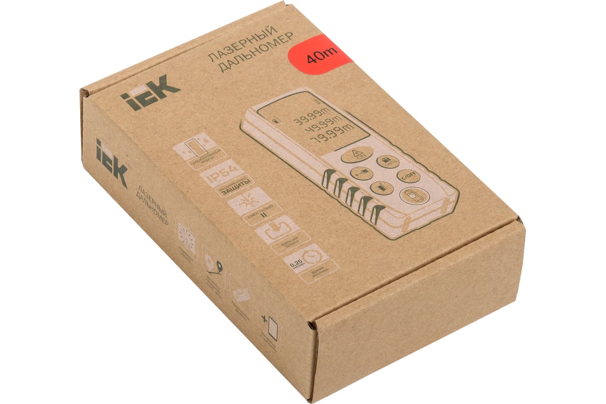 Лазерный дальномер IEK DM40 Professional TIR21-3-040