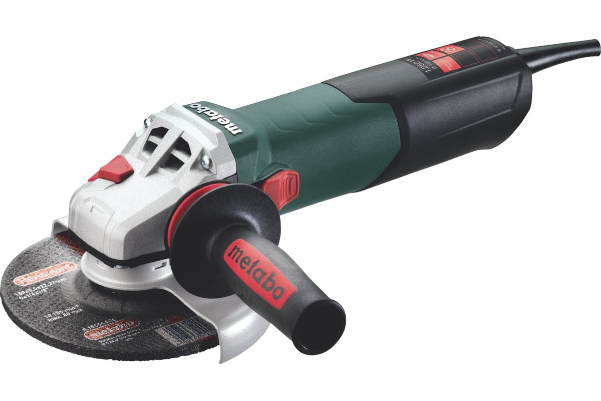 Угловая шлифмашина Metabo W 12-150 Quick 600407000