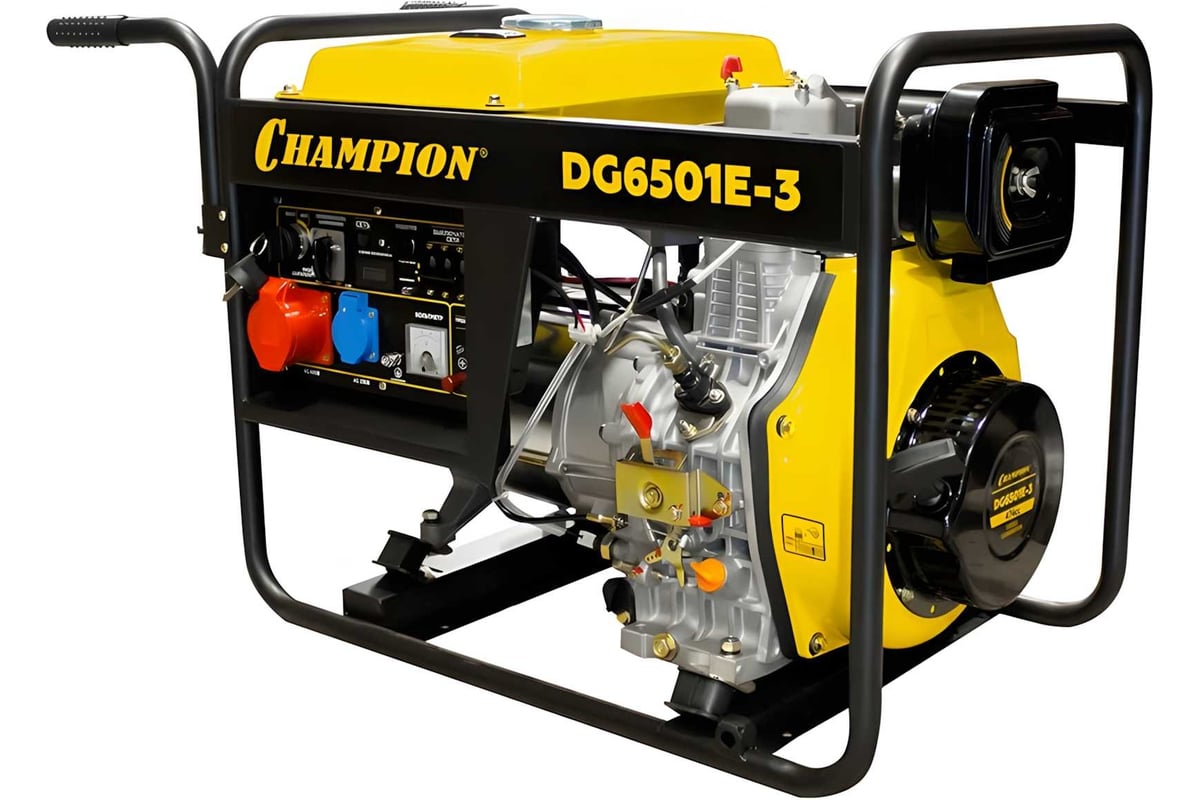 Дизельный генератор Champion DG6501E-3