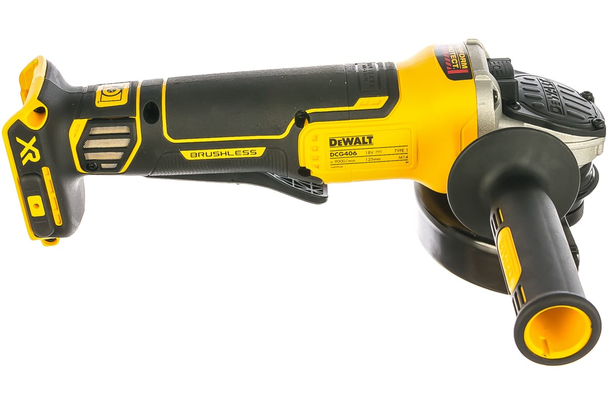 Бесщеточная угловая шлифмашина DeWalt 18 В XR DCG406N