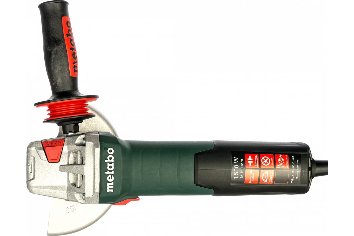 Угловая шлифмашина Metabo WEVA 15-150 Quick 600506000