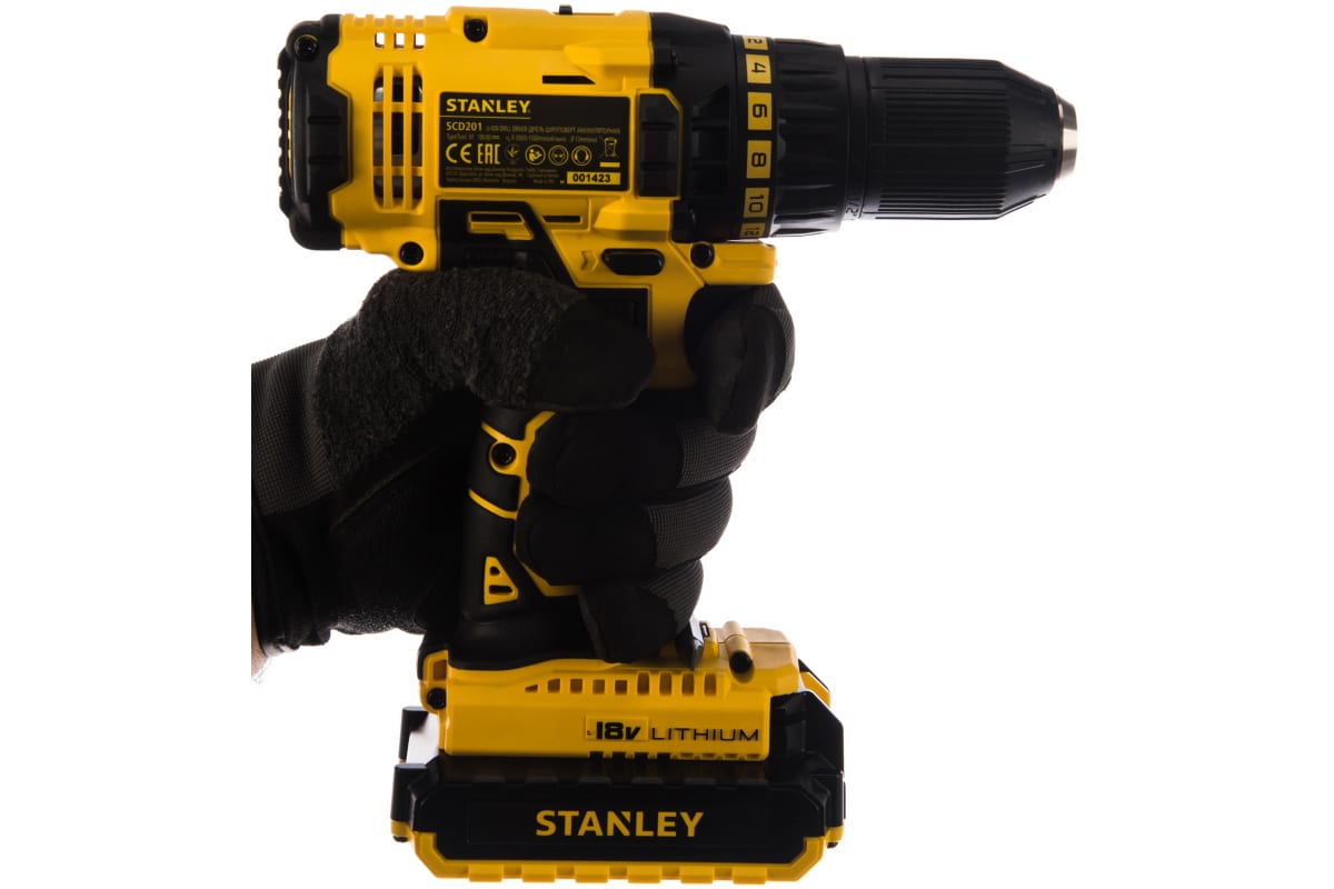 Дрель-шуруповерт Stanley SCD201D2K-RU