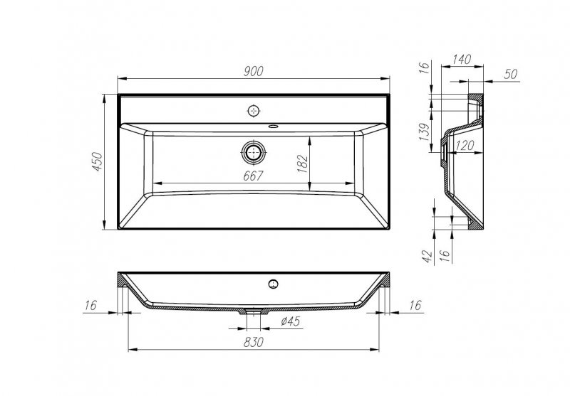 Мебель для ванной BelBagno Vittoria 90 см Bianco Opaco