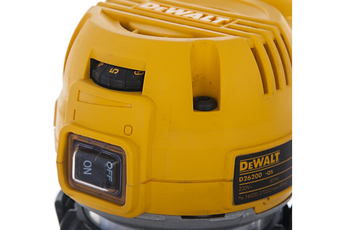 Кромочный фрезер DeWalt D26200-QS