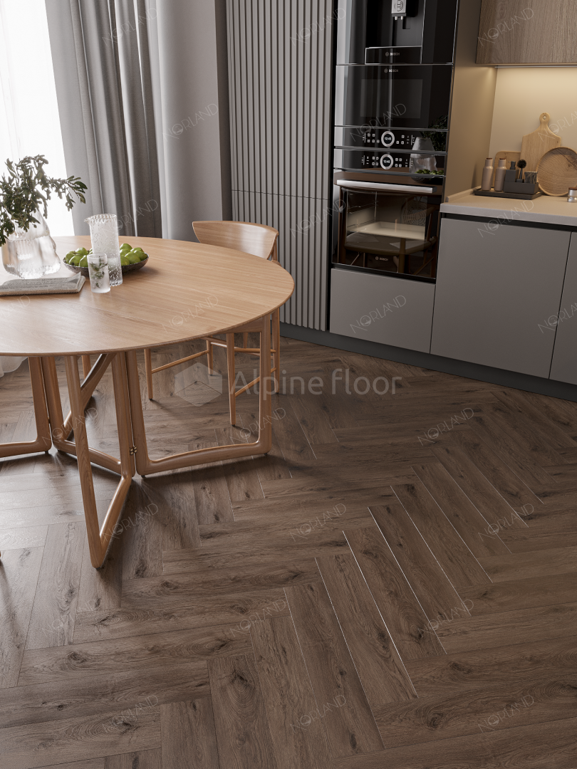 SPC ламинат Norland Lagom Parquet Sterk 600x125x3.5 мм, 1033-9A-R