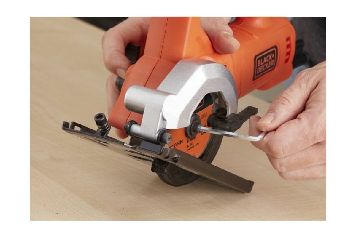 Дисковая мини-пила Black&Decker BES510K-QS