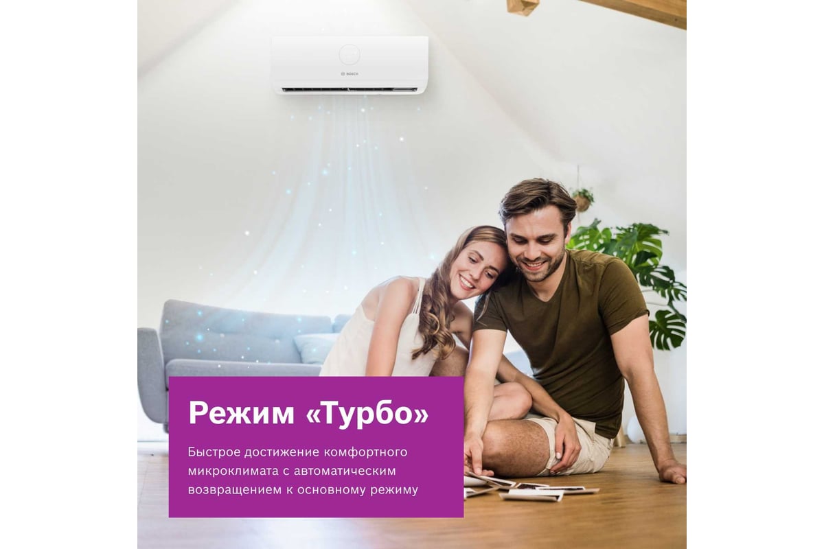 Сплит-система с Wi-Fi контроллером Bosch CLL2000 W 35S/CLL2000 35