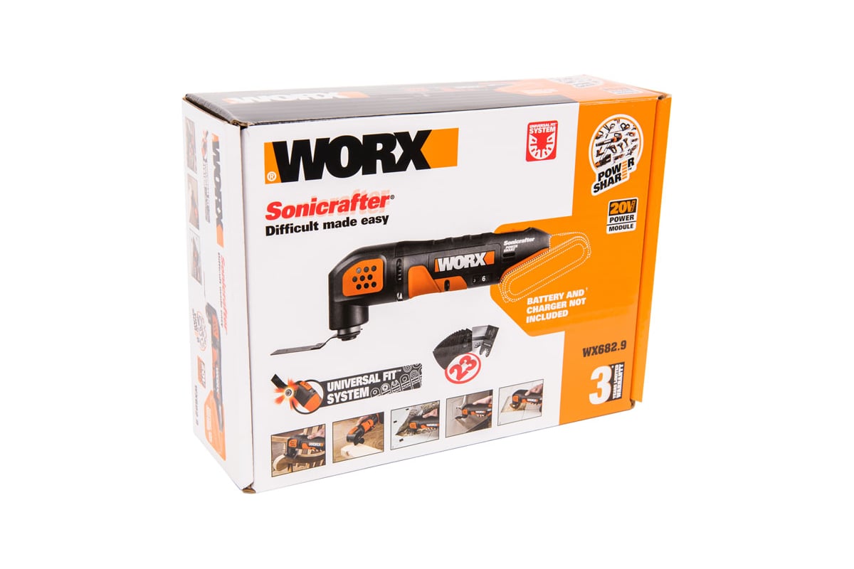 Аккумуляторный реноватор Worx WX682.9