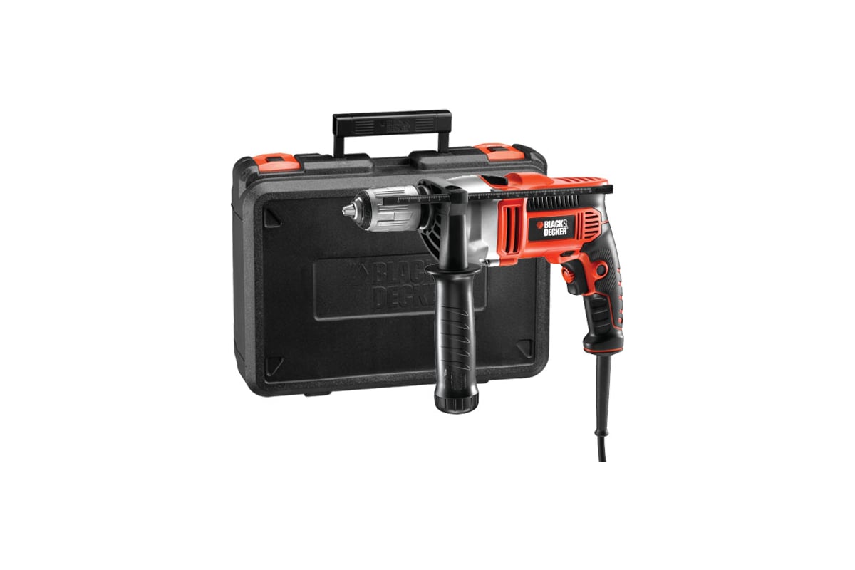 Электронная ударная дрель Black&Decker KR806K