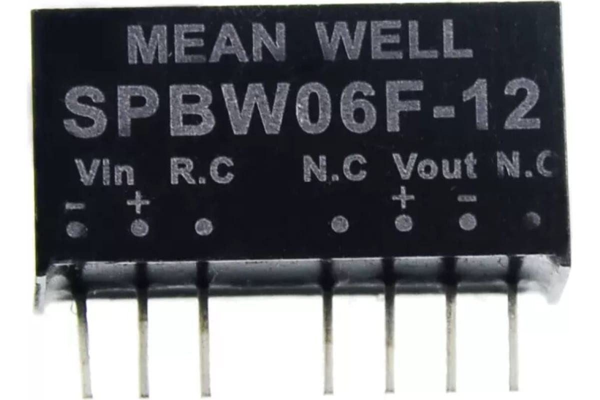 Преобразователь Mean Well DC-DC SPBW06F-12 Т02670538