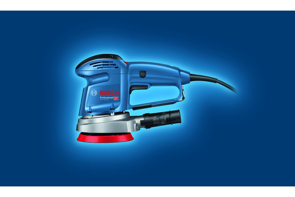 Эксцентриковая шлифовальная машина Bosch GEX 34-125 0601372300