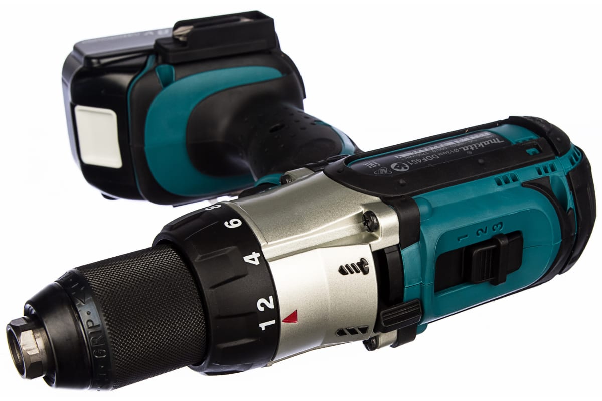 Аккумуляторная дрель-шуруповерт Makita DDF451RFE