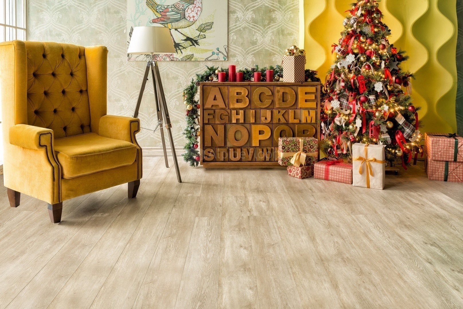 SPC ламинат Alpine Floor Grand Sequoia Сонома 1220x183x4 мм, ECO 11-3-R