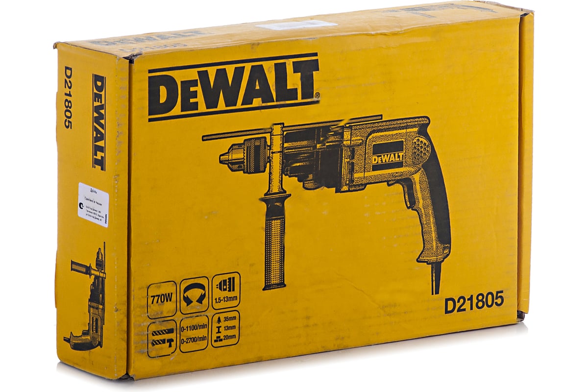 Ударная дрель DeWalt D 21805