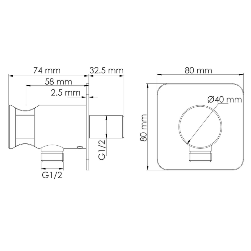 Душевой набор WasserKRAFT Tauber A6451.296.097.121.275.100.276 никель