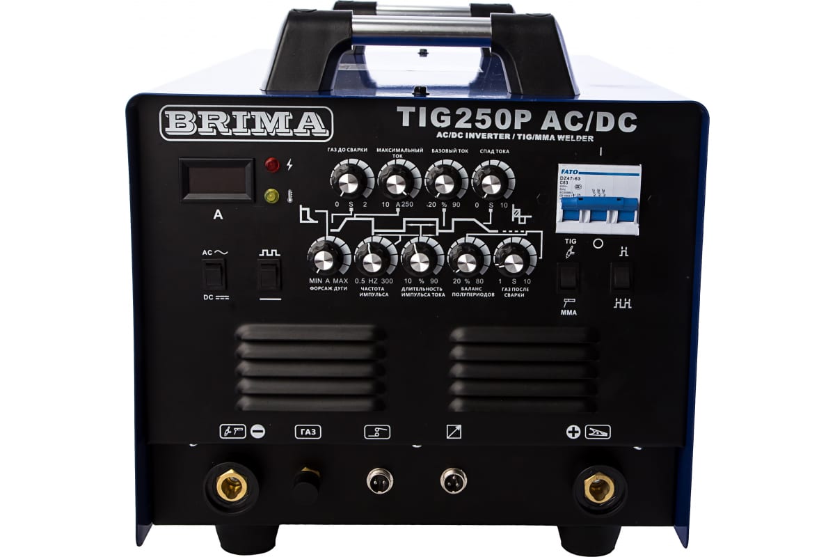 Инверторная установка Brima TIG-250P AC/DC 380В HF 0005683