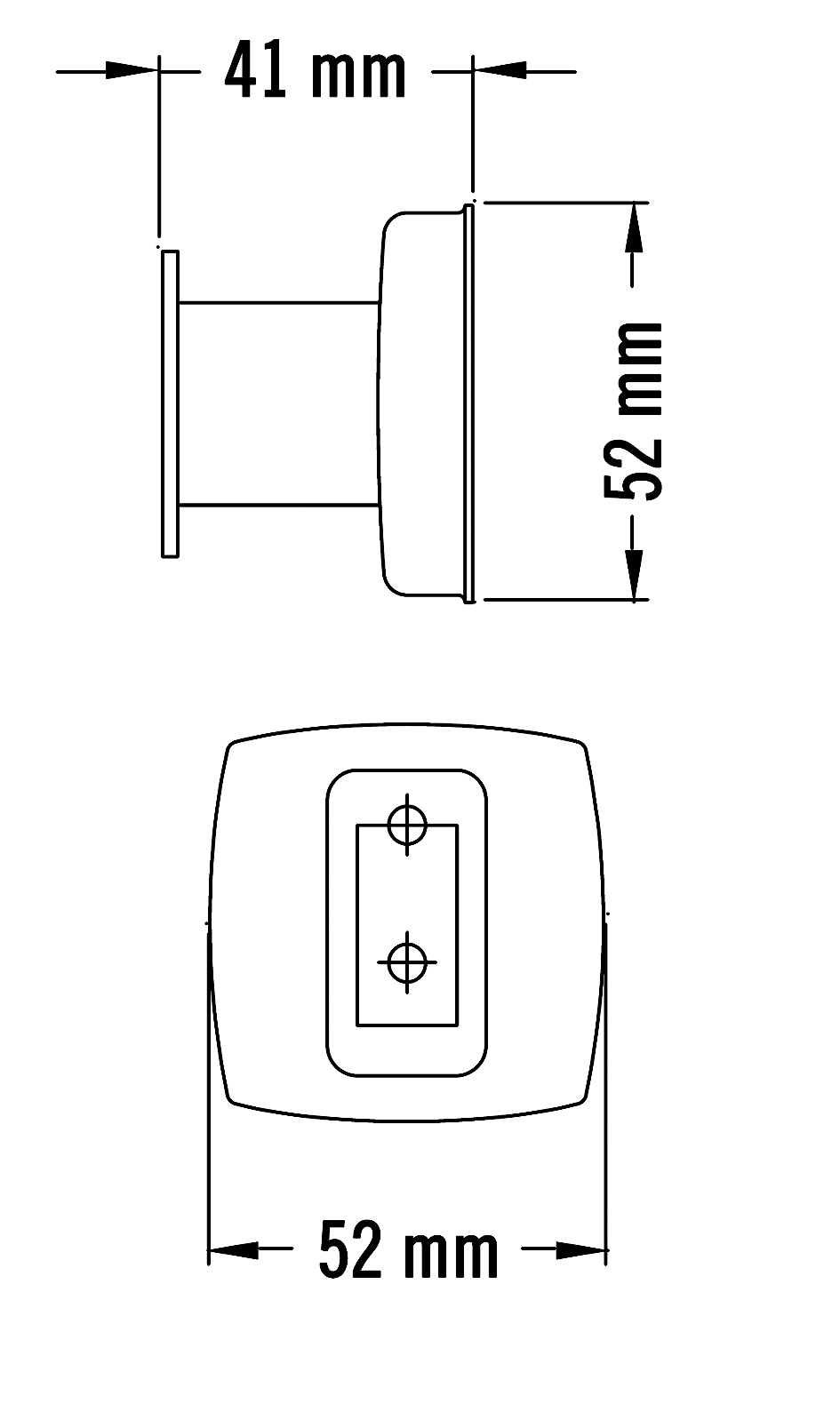 Крючок Mediclinics Medisteel AI0033CS хром матовый