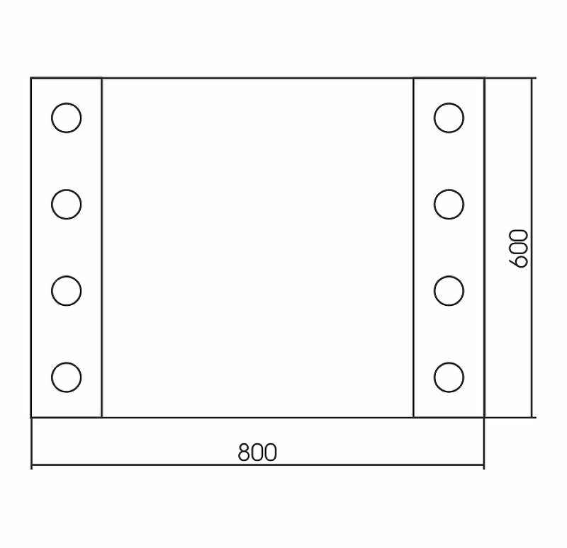 Зеркало Grossman Style 80x60 см с подсветкой 780601