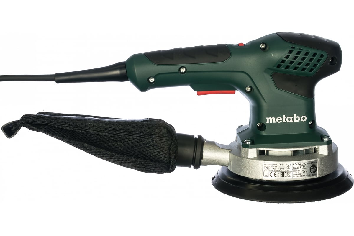 Эксцентриковая шлифмашина Metabo SXE 3150 600444500