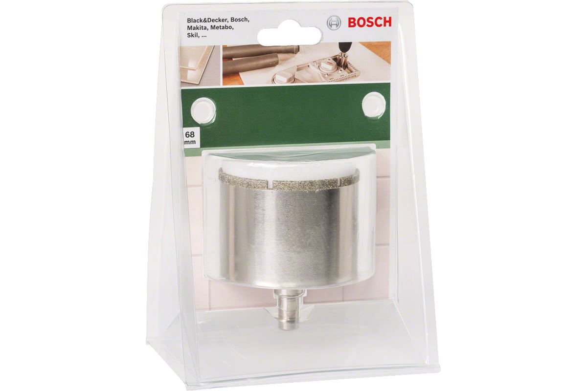 Алмазная коронка Ceramic 68 мм Bosch 2609256C92