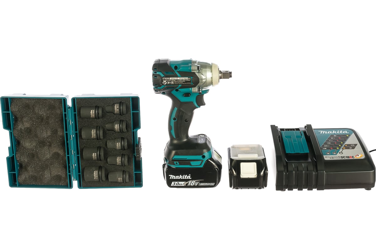 Аккумуляторный гайковерт Makita DTW285RFJX