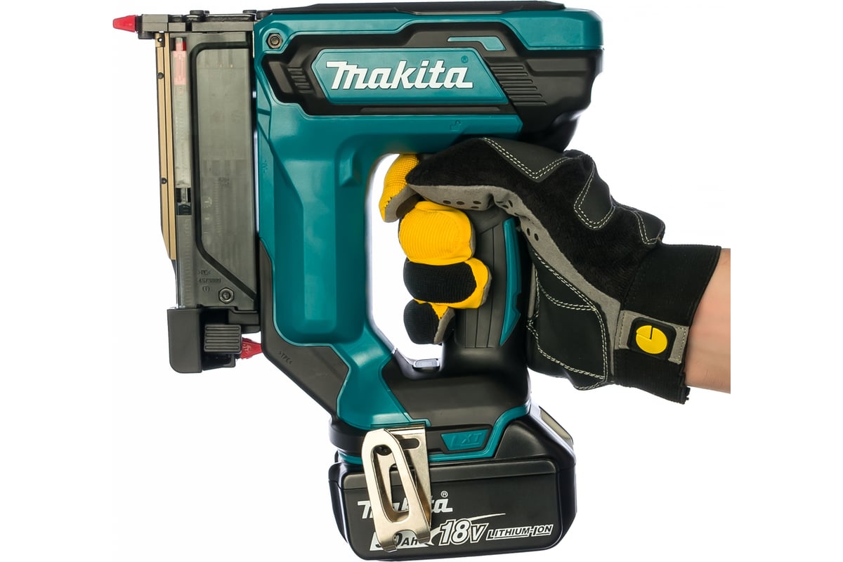 Аккумуляторный гвоздезабиватель Makita LXT DPT353RFE