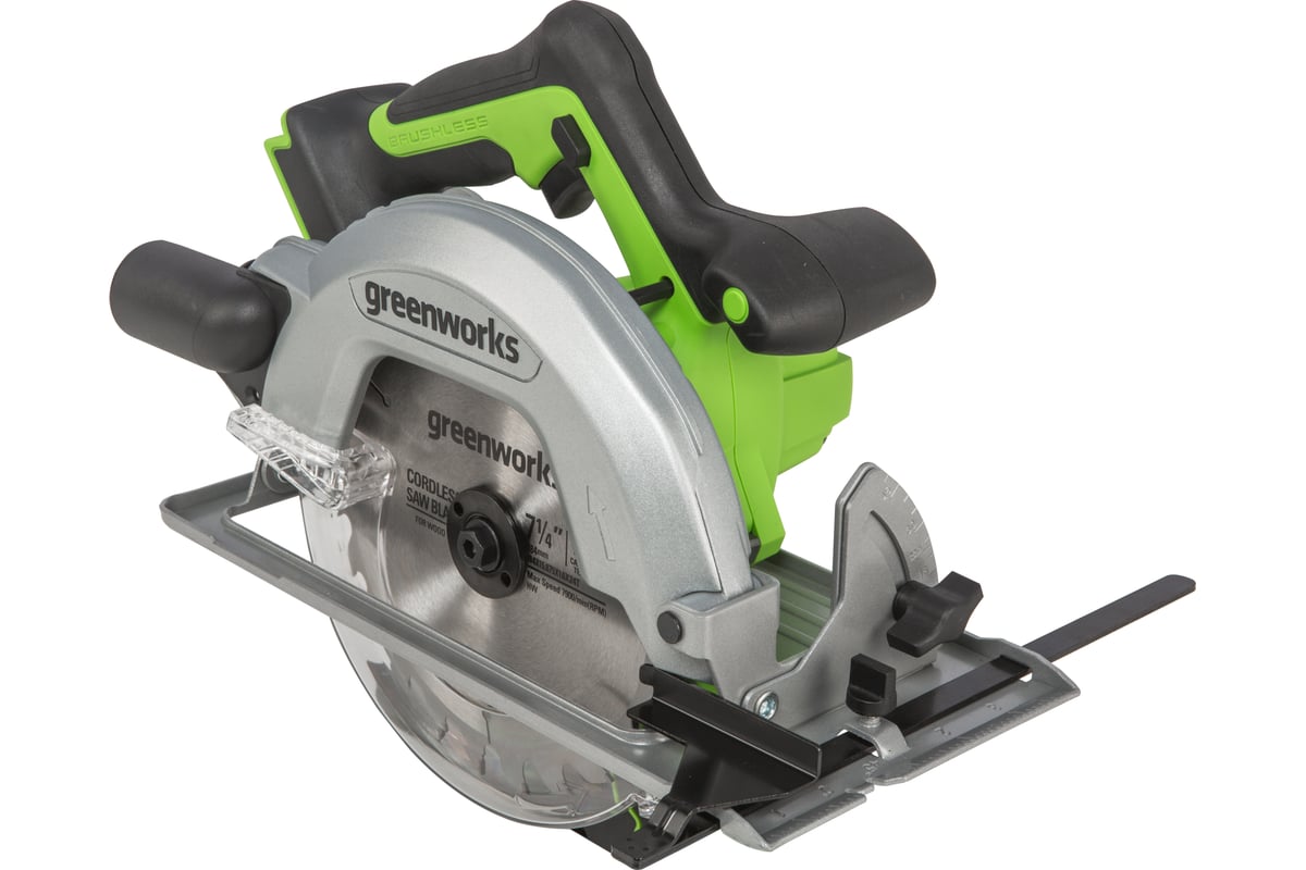 Аккумуляторная циркулярная пила GreenWorks GD24CS 1500907