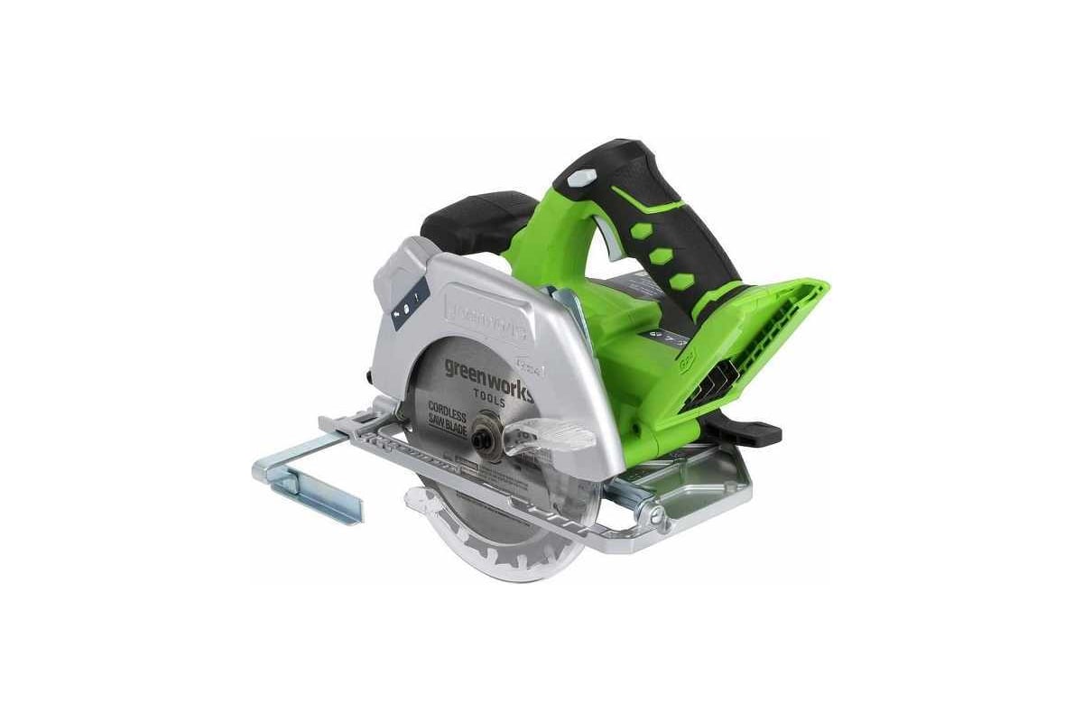 Аккумуляторная циркулярная пила GreenWorks G24CS 1500507