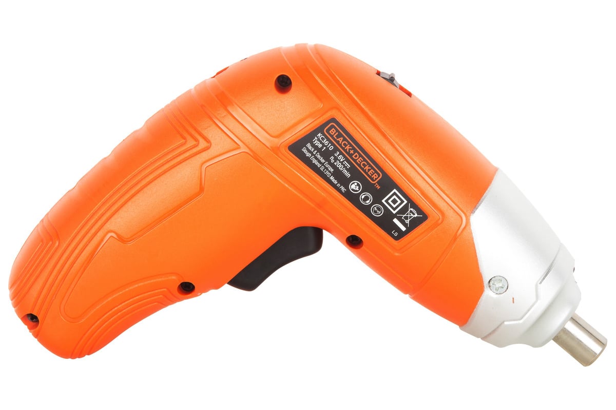 Аккумуляторный винтоверт Black&Decker KC3610