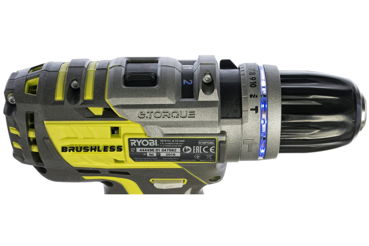 Бесщеточная ударная дрель Ryobi ONE+ R18PDBL-LL99S 5133002442