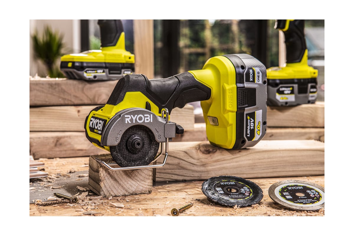 Бесщеточная отрезная машина Ryobi ONE+ HP RCT18C-0 5133004953