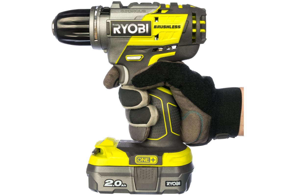 Бесщеточная дрель-шуруповерт Ryobi ONE+ R18DDBL-220S 5133003435