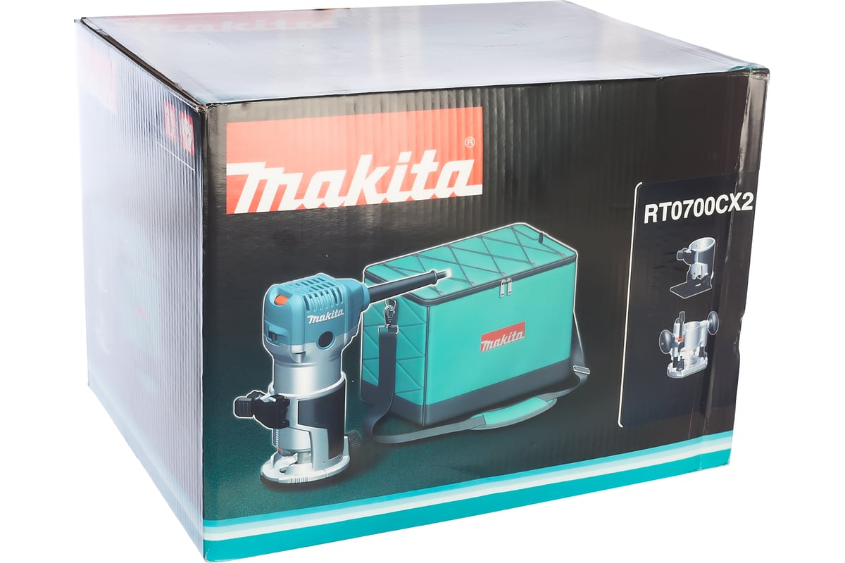 Кромочный фрезер Makita RT0700CX2